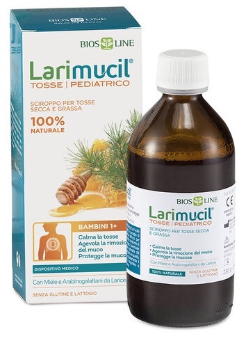 LARIMUCILTOSSE BAMBINI SCIROPPO 175 ML CE 0476 230 G - Farmacianumberone.it