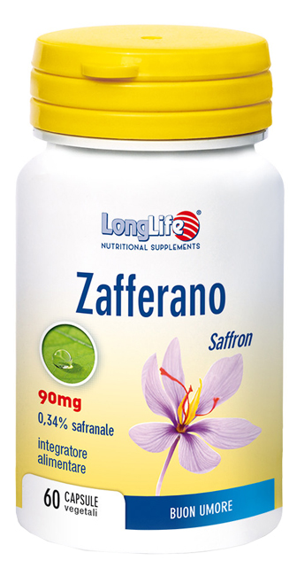 LONGLIFE ZAFFERANO 60 CAPSULE VEGETALI - Farmacianumberone.it