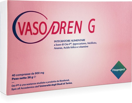 VASODREN G 40 COMPRESSE DA 900 MG - Farmacianumberone.it