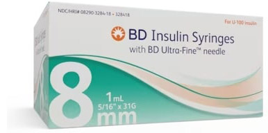 AGO PER PENNA DA INSULINA THINWALL BD GAUGE 31 LUNGHEZZA 8 M100 PEZZI - Farmacianumberone.it