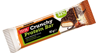 CRUNCHY PROTEINBAR CARAMEL VANILLA 40 G - Farmacianumberone.it