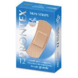 CEROTTO PRONTEX SKIN STRIPS FORMATO GRANDE ASTUCCIO 12 PEZZI - Farmacianumberone.it