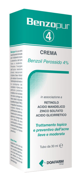 BENZOPUR 4 CREMA 30 ML - Farmacianumberone.it