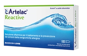 ARTELAC REACTIVE SOLUZIONE OFTALMICA MONODOSE 20 UNITA' DA 0,5 ML - Farmacianumberone.it