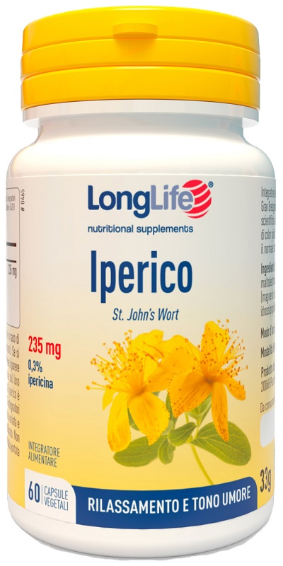 LONGLIFE IPERICO 60 CAPSULE VEGETALI - Farmacianumberone.it