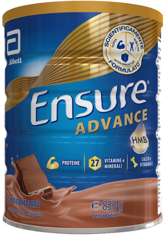 ENSURE NUTRIVIGOR CIOCCOLATO 850 G - Farmacianumberone.it