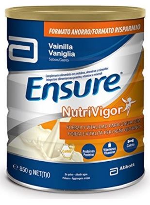 ENSURE NUTRIVIGOR VANIGLIA 850 G - Farmacianumberone.it