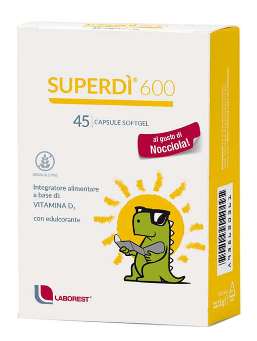 SUPERDI' 600 45 CAPSULE - Farmacianumberone.it