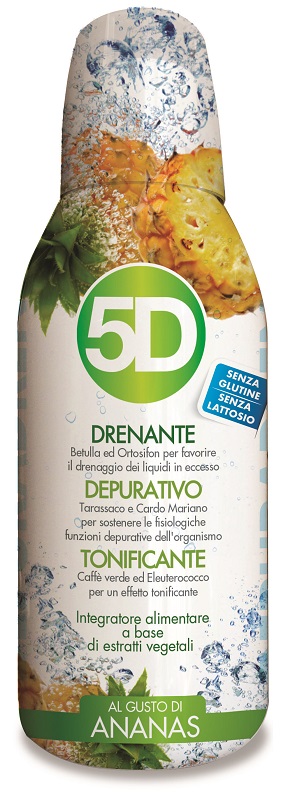 5D SLEEVERATO ANANAS 500 ML - Farmacianumberone.it