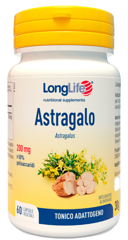 LONGLIFE ASTRAGALO 60 CAPSULE - Farmacianumberone.it