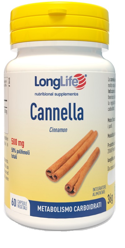 LONGLIFE CANNELLA 60 CAPSULE - Farmacianumberone.it