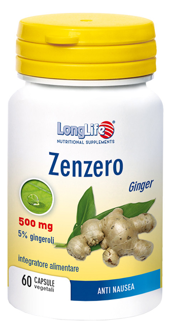 LONGLIFE ZENZERO 60 CAPSULE VEGETALI - Farmacianumberone.it