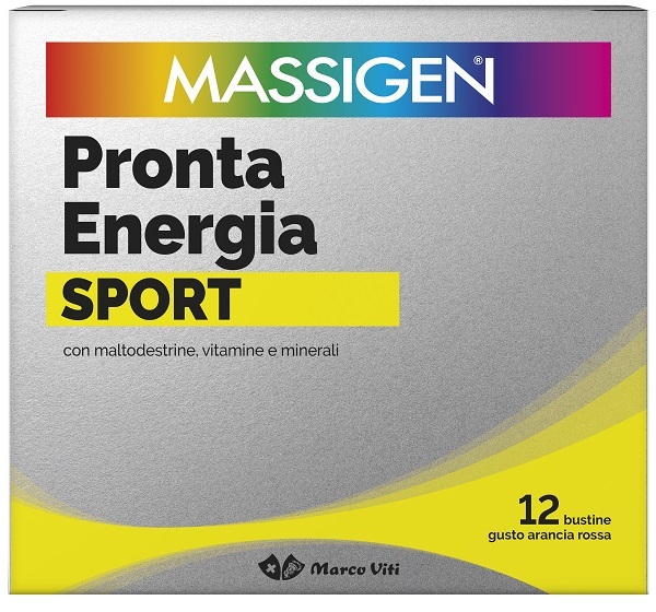 MASSIGEN SPORT PRONTA ENERGIA 12 BUSTINE - Farmacianumberone.it