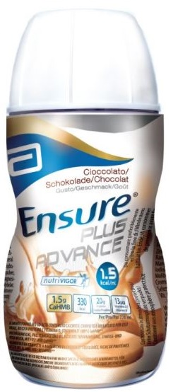 ENSURE PLUS ADVANCE CIOCCOLATO 4 BOTTIGLIE DA 220 ML - Farmacianumberone.it