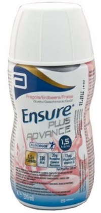 ENSURE PLUS ADVANCE FRAGOLA 4 BOTTIGLIE DA 220 ML - Farmacianumberone.it
