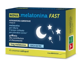 NOVA MELATONINA FAST 45 COMPRESSE 1MG DI MELATONINA - Farmacianumberone.it