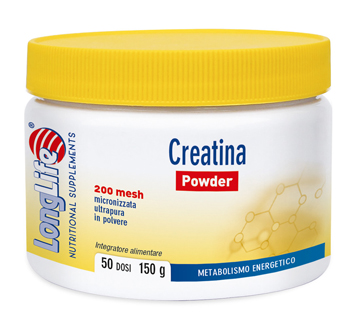 LONGLIFE CREATINA POWDER 150 G - Farmacianumberone.it