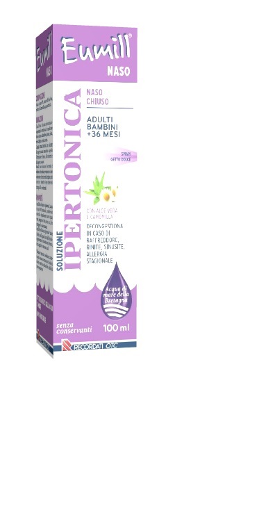 EUMILL NASO SPRAY SOLUZIONE IPERTONICA 100 ML - Farmacianumberone.it