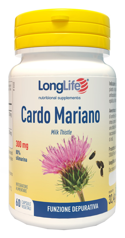LONGLIFE CARDO MARIANO 60 CAPSULE - Farmacianumberone.it