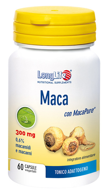 LONGLIFE MACA 60 CAPSULE - Farmacianumberone.it