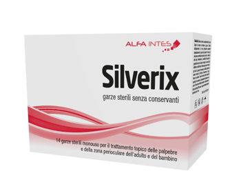 GARZA PERIOCULARE SILVERIX 14 PEZZI - Farmacianumberone.it
