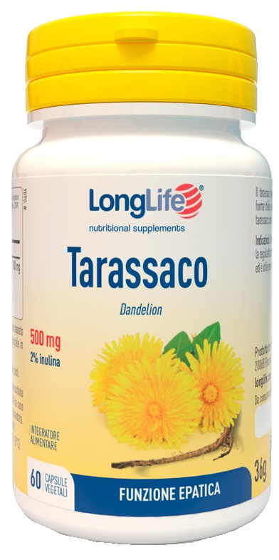 LONGLIFE TARASSACO 60 CAPSULE - Farmacianumberone.it