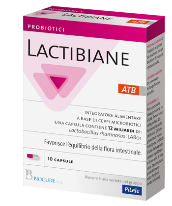 LACTIBIANE ATB 10 CAPSULE - Farmacianumberone.it