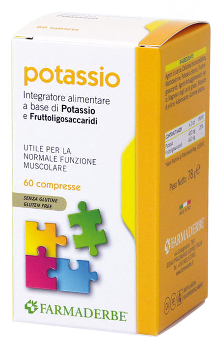 POTASSIO 60 COMPRESSE - Farmacianumberone.it