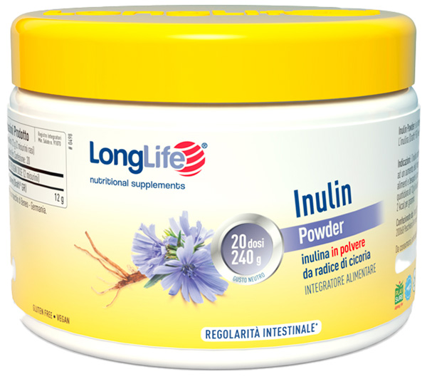 LONGLIFE INULINA POWDER 240 G - Farmacianumberone.it