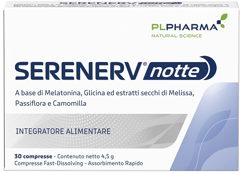 SERENERV NOTTE 30 COMPRESSE - Farmacianumberone.it