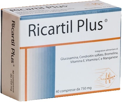 RICARTIL PLUS 40 COMPRESSE - Farmacianumberone.it