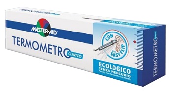 TERMOMETRO CLINICO ECOLOGICO GALLIO MASTER-AID - Farmacianumberone.it