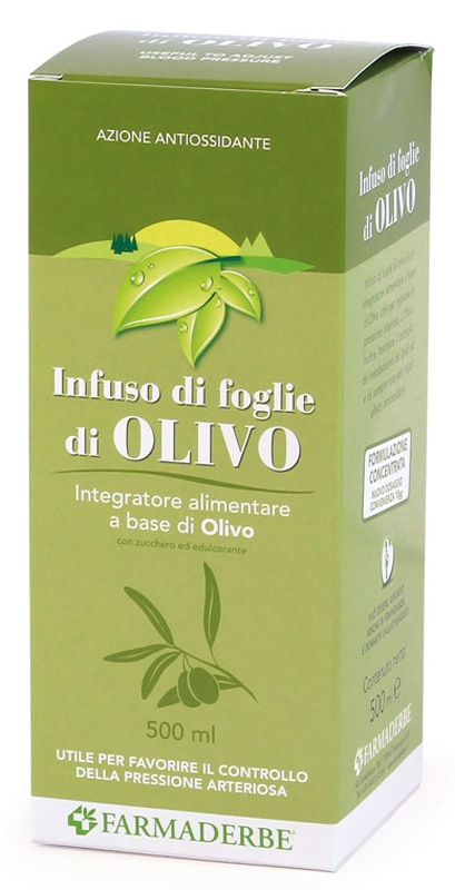 OLIVO INFUSO FOGLIE 500 ML - Farmacianumberone.it