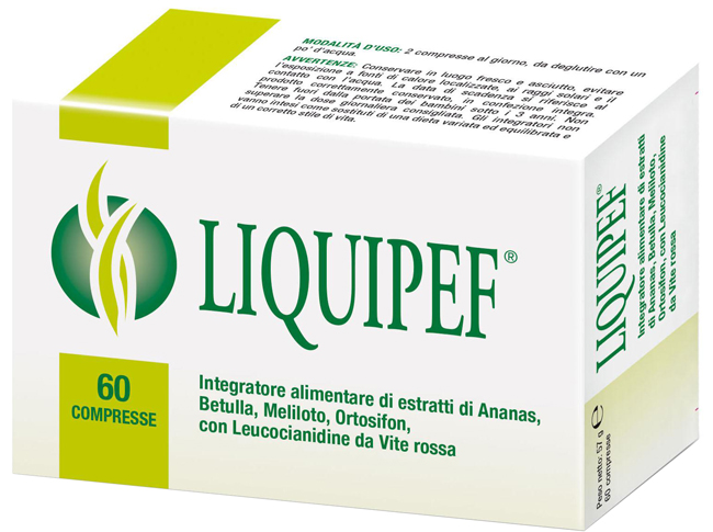 LIQUIPEF 60 COMPRESSE - Farmacianumberone.it