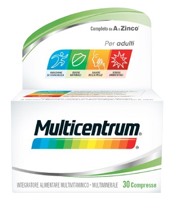 MULTICENTRUM ADULTI EFFERVESCENTE 30 COMPRESSE - Farmacianumberone.it