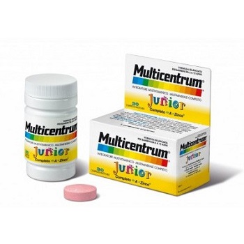 MULTICENTRUM JUNIOR 30 COMPRESSE - Farmacianumberone.it
