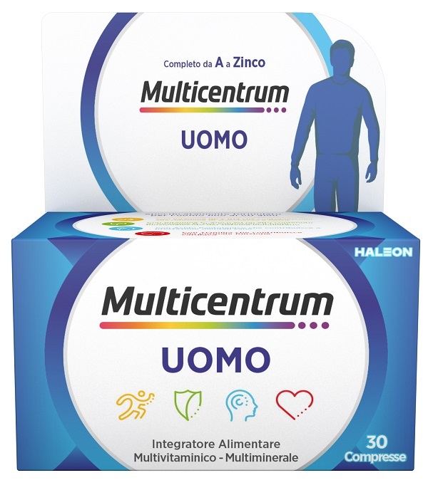 MULTICENTRUM UOMO 30 COMPRESSE - Farmacianumberone.it