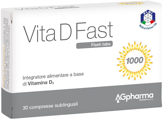 VITA D FAST 30 COMPRESSE - Farmacianumberone.it
