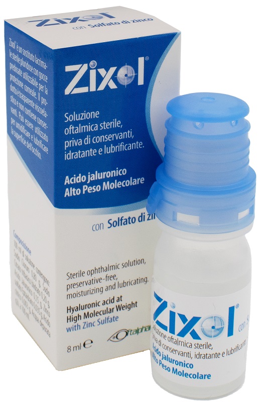 SOLUZIONE OFTALMICA ZIXOL PLURIDOSE 8 ML - Farmacianumberone.it