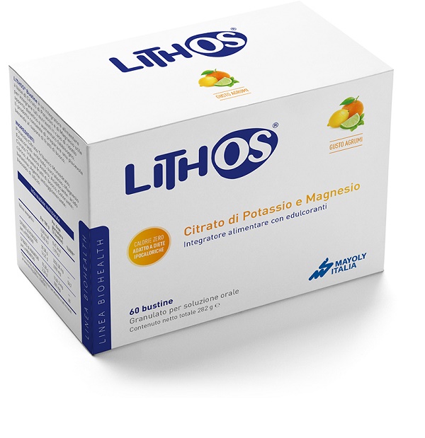 LITHOS 60 BUSTINE DA 4,5 G GUSTO AGRUMI - Farmacianumberone.it