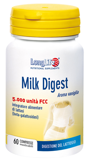 LONGLIFE MILK DIGEST 60 CAPSULE - Farmacianumberone.it