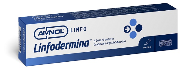 LINFODERMINA TUBO CONTIENE CUMARINA,MELILOTO,LIPOSOMI IN FOSFATIDILCOLINA PER FLEBOLOGIA E LINFOLOGIA - Farmacianumberone.it
