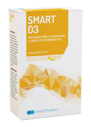 SMART D3 GOCCE 15 ML GUSTO BANANA - Farmacianumberone.it