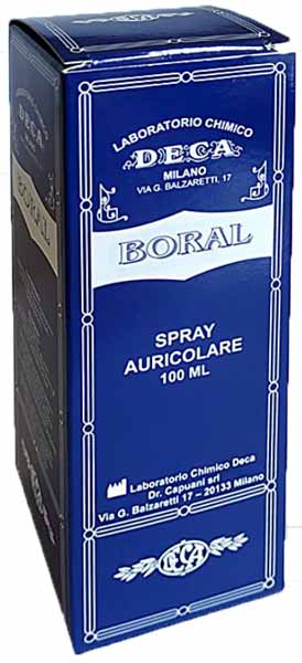 BORAL SPRAY AURICOLARE 100 ML - Farmacianumberone.it