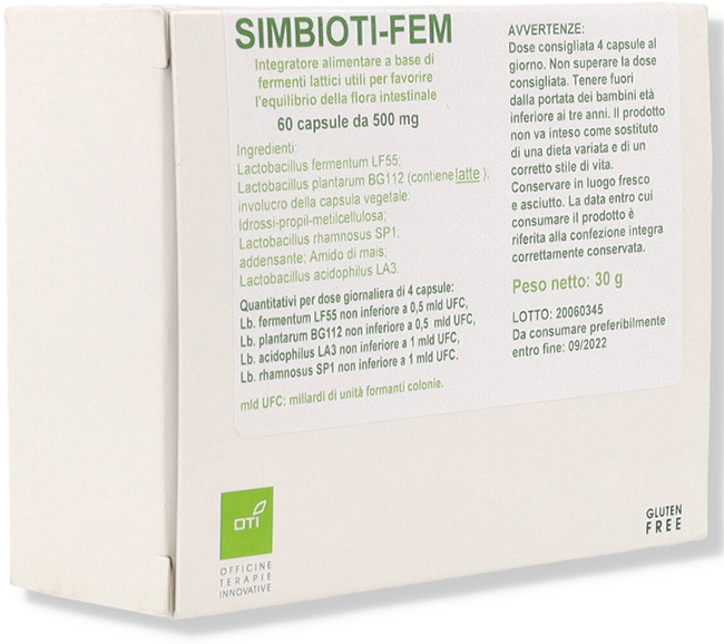 SIMBIOTI FEM 60 CAPSULE - Farmacianumberone.it