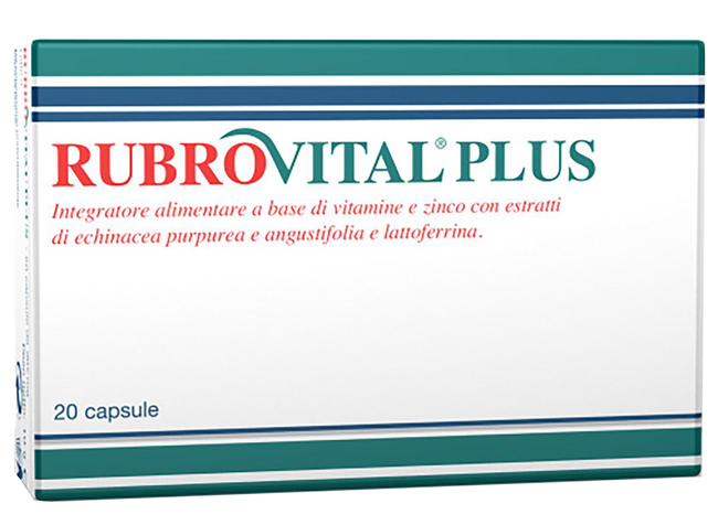 RUBROVITAL PLUS 20 CAPSULE - Farmacianumberone.it