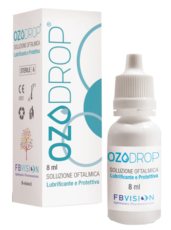OZODROP LIPOZONEYE SOLUZIONE OFTALMICA BASE DI OLIO OZONIZZATO IN FOSFOLIPIDI 8 ML - Farmacianumberone.it
