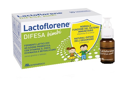 LACTOFLORENE DIFESA BAMBINI 10 FLACONI 100 ML - Farmacianumberone.it