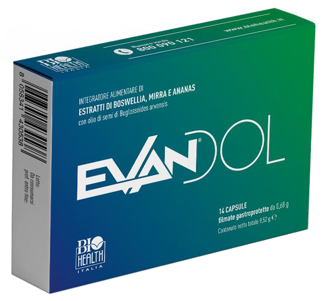 EVANDOL 14 CAPSULE - Farmacianumberone.it