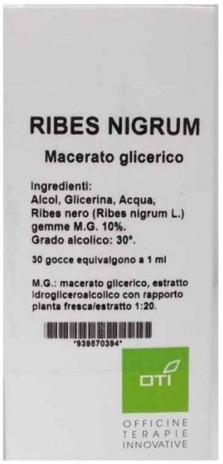 RIBES NIGRUM MACERATO GLICERICO 10% GOCCE 100ML - Farmacianumberone.it